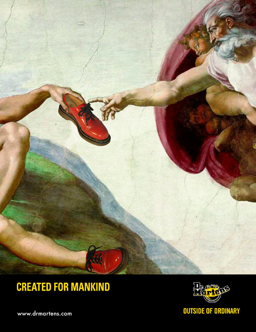 Dr. Martens Ad: Created for Mankind